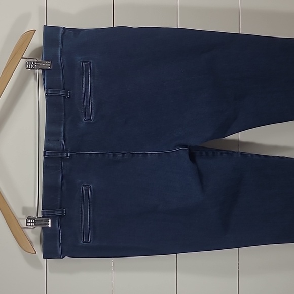 Betabrand Jeans Women's sz 2X Long Pull On Straight Leg Mid Rise Denim Jeans - Picture 4 of 10